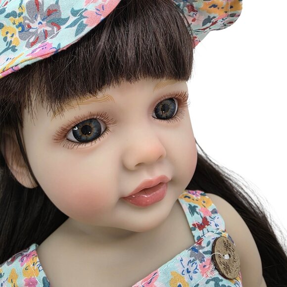 55 cm Babylistic Soft Silicone Vinyl Talking Reborn Doll very realistic - Picture 4 of 8